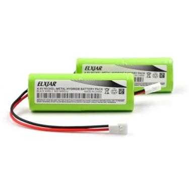 Imagem de (Pacote com 2) 4,8V 250mAH 2/3AAA NiMH 4C Flat 1/24 Temper DYNB0007 Substituição para Dynamite Car Micro SCT Rally Battery (DYNB0007)