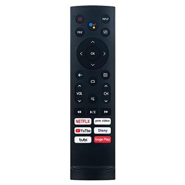 Imagem de Allimity ERF3B90H Controle remoto substituído adequado para Smart TV Hisense com câmera de voz 100L9G-CINE100A PX1 100L5G 100L5G-CINE100A 120L9G-CINE120A 120L5G-CINE120A PX1-PRO 100L9G 5G-DLT1 00B