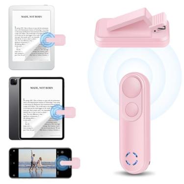Imagem de LANGREE Virador de página remoto para Kindle Paperwhite Oasis Kobo eReaders, Acessórios Kindle, Clicker para iPad Tablets Telefone Ler Romances Tirando Fotos, Controle Remoto Kindle com Power Display