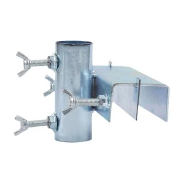 Imagem de Dualoai Patio Umbrella Holder Clipe fixo Sturdy Portable Mount Clamp Bench Deck Umbrella Stand para Courtyard Chair Desk Camping Boat, Horizontal