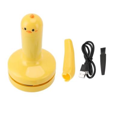 Imagem de A Aspirador de pó Portátil, Formato de Garota, Mini -Ar Comprimido de Ar Comprimido, Ar Enlatado Sem Fio Recarregável, Manobra de Malha de pó de Mesa de Mão para o Teclado de