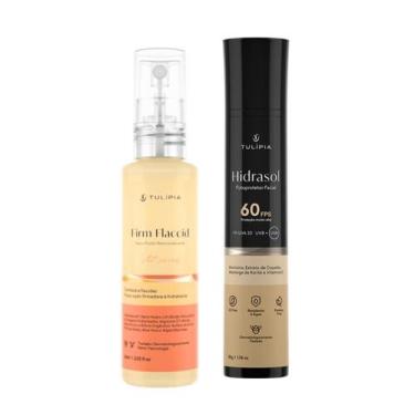 Imagem de Kit Pós Sol Facial E Corporal Protetor Solar Fps60 E Fluido - TULÍPIA 