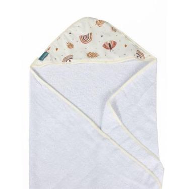 Imagem de Toalha Felpa com Capuz Extra Macia Hippie Chic - Home Fernandes