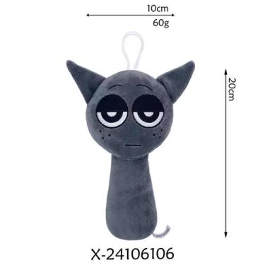 Imagem de Bonito Macio Pelúcia Personagem De Jogo De Terror Brinquedo De Pelúcia