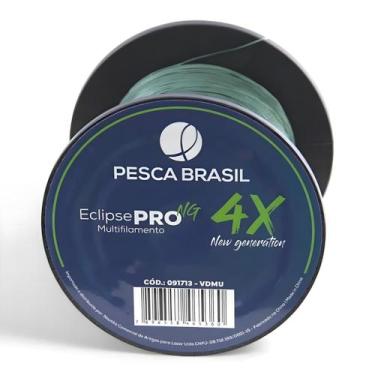Imagem de Linha Multi Eclipse Pro 4x Ng - Pesca Brasil, 0.16MM, Verde musgo