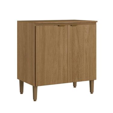 Imagem de Balcão Leticia 80cm 2 Portas THB, Naturale