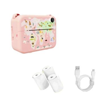 Imagem de Crianças Câmera De Impressão Instantânea Digital Mini Impressora Térmi