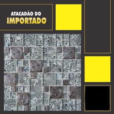 Imagem de Pastilha De Vidro 30x30 Cm - azeta, Verde