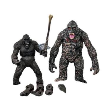 Imagem de Bonecos De Ação Godzilla Kong 2 Novas Cores Gojira KONG Modelo De Mons