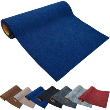 Imagem de Arranhador Adesivo Protetor - Carpete Premium (Azul, Grande 50cm x 2 Metros)