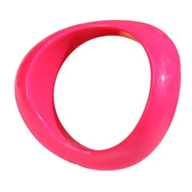 Imagem de KIFEDSLJ Pulseira neon dos anos 80 anos 90 pulseiras coloridas de plástico grosso acessórios de festa, elastic, Plástico, acrílico