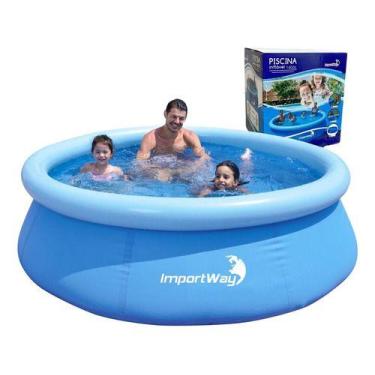 Imagem de Piscina Inflável Infantil 1400l Borda Redonda Importway
