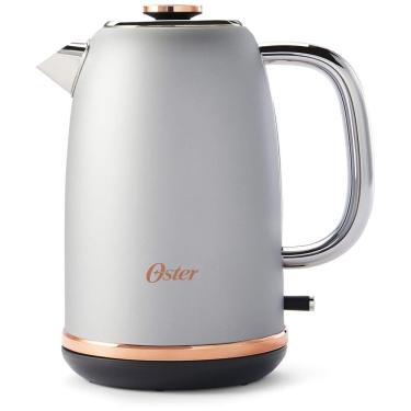 Imagem de Metropolitan Chaleira Elétrica 1.7L 700W com detalhes em ouro rosa, OSTER 2097736, Cinza