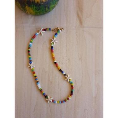 Imagem de Conjunto Choker de Miçangas  Mãe e Filha com fecho magnético. - Paz In