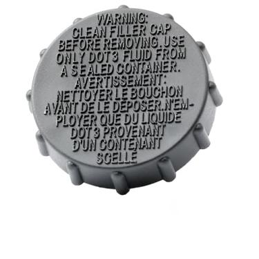 Imagem de Substituição da tampa do reservatório de fluido de freio BRFC19 para Ford para F-150 2015-2019, Expedition 2018-2021, Lincoln, Navigator 2018-2021, Motorcraft, tampa de enchimento do cilindro mestre