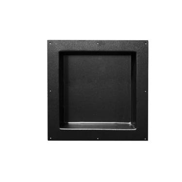 Imagem de Novalinea Nicho de chuveiro quadrado pronto para azulejo – 40,6 cm x 40,6 cm, prateleira única de 30,5 x 30,5 cm, 8,9 cm de profundidade – Feito nos EUA