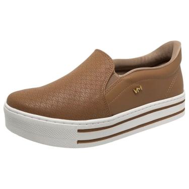 Imagem de Tênis Feminino Slip On Casual Microfuros  Via Marte