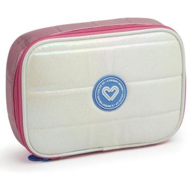 Imagem de Estojo Box Color Up Metalizado Feminino Juvenil Escolar - Seanite