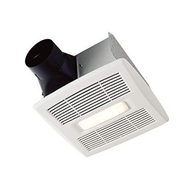 Imagem de Broan-NuTone Ventilador de ventilação de velocidade única qualificado Invent Energy Star AE110L com luz LED, 110 CFM 1.0 Sones, branco