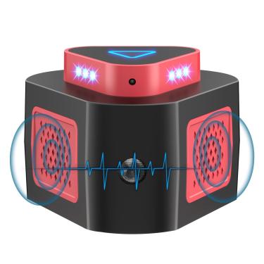 Imagem de Plugue ultrassônico repelente de mouse atualizado 2025 com 4 modos e luz intermitente, bloqueador de mouse ultrassônico de 360° para casa, sótão, porão, garagem, armazém