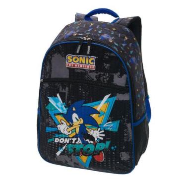 Imagem de Mochila Costas Sonic the Hedgehog Don't Stop - Pacific
