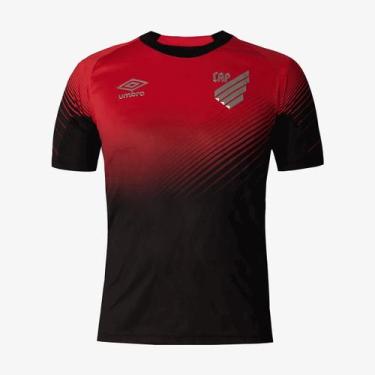 Imagem de Camisa Athletico Paranaense I 25/26 Jogador Umbro Masculino, P, Mascul