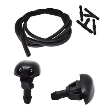 Imagem de Kit 2 Brucutu Esguicho Agua Parabrisa Livina + Mangueira