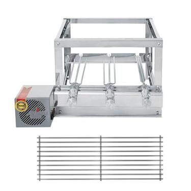 Imagem de Churrasqueira Grill Rotativa The Grill Inox - 3 Espetos Giratórios + 1