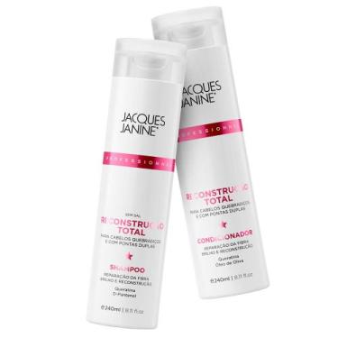 Imagem de Kit Shampoo + Condicionador Reconstrução Total Jacques Janine 240ml