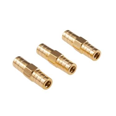 Imagem de Yuelulala 3 peças SMB fêmea para fêmea adaptador adaptador coaxial RF conector coaxial (Y230-3)