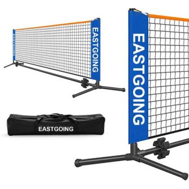Imagem de Soccer Tennis Net Eastgoing Mini Portátil de 10 pés com bolsa