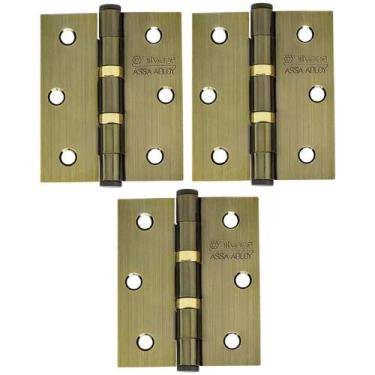 Imagem de Dobradiça Para Porta Silvana Com Rolamento 891 Embutir 35kg Colonial C