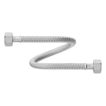 Imagem de Engate Flexível de Aço Inox Fêmea x Fêmea 1/2'' x 40 cm - CENSI
