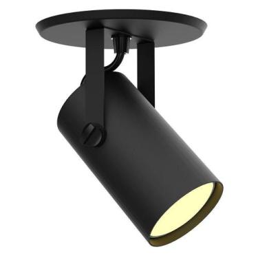 Imagem de Spot De Sobrepor Direcionável Cannon Par20 Redondo Taschibra Preto