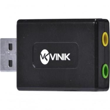 Imagem de Adaptador Placa De Som Usb 7.1 Canais Virtual Ausb71 - VINIK