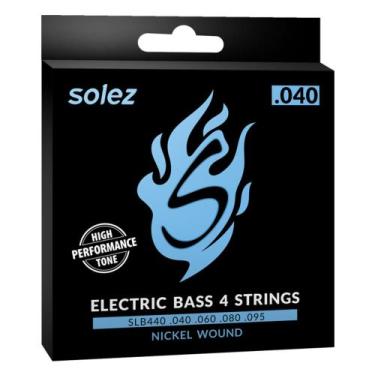 Imagem de Encordoamento para Baixo 4 cordas 0,40 - Solez