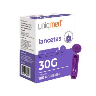 Imagem de Lancetas Para Lancetador 30G Cx 100Un Uniqmed