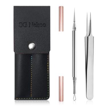 Imagem de Kit de ferramentas para cuidados faciais SG Nekoo Milia Remover Whiteh