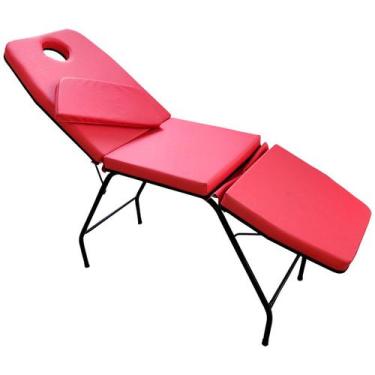 Imagem de Maca Estética Massagem 3 posições com Orifício para o Rosto For ty Sto