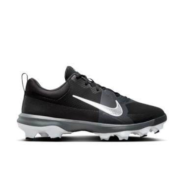 Imagem de Nike Chuteiras de beisebol masculinas Force Trout 9 Pro moldadas, Preto/antracite/branco/prata metálica, 11.5