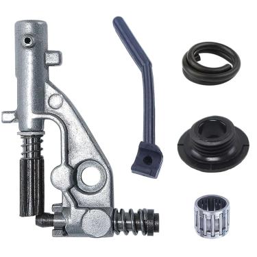 Imagem de DAGIJIRD Kit de linha de pressão da bomba de óleo 544180104 Substituição para motosserra Husqvarna Rancher 340 345 346 350 351 353 445 455E