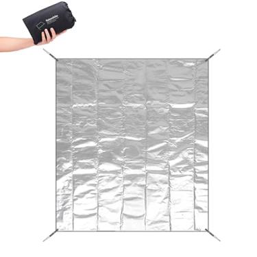 Imagem de windhike Naturehike Cobertor de piquenique dobrável de folha de alumínio, tapete de chão ultraleve, lona de acampamento impermeável, almofada de dormir para piquenique ao ar livre, acampamento, praias