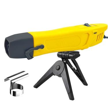 Imagem de QST EXPRESS Pistola de calor, mini pistola térmica de 350 W para artesanato, 2 configurações de temperatura pistola de ar quente 200.0 °C (200 ℃)/400.0 °C (400 ℃) ferramenta de aquecimento para