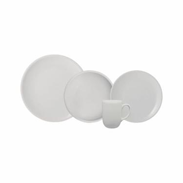 Imagem de Serviço de 16 peças com Bowl Multiuso e Caneca em Porcelana, Modelo Oca, Redondo, Porcelana Schmidt