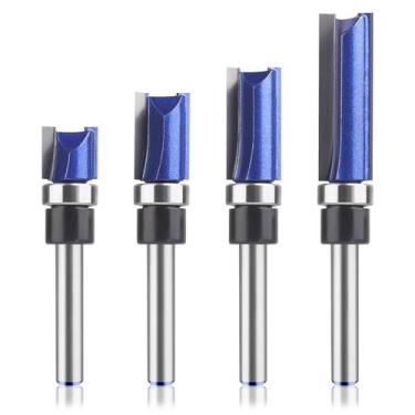Imagem de Conjunto de bits de roteador UTRUSTTO Professional Pattern Flush Trim