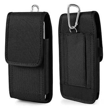 Imagem de Capa de nylon com suporte de cinto para celular para Samsung Galaxy S25 Ultra S24 FE S23 Ultra A56 A36 A16 A15 A14 A13 iPhone 16 Pro Max Moto G Power 2025 G Play G Stylus 5G 2024 Google Pixel 10 Pro