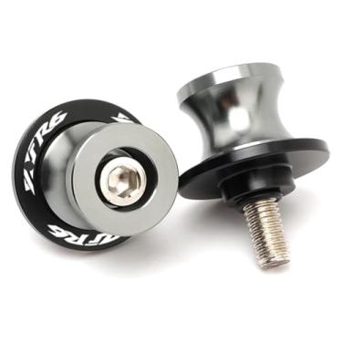 Imagem de BYYINGSUS Acessórios de motocicleta 6 mm CNC bobina de braço oscilante deslizante de parafuso compatível com Y&AMAHA YZF R1 R3 R6 YZFR1 YZFR3 YZFR6 1999-2024 (Titânio Yzfr6)