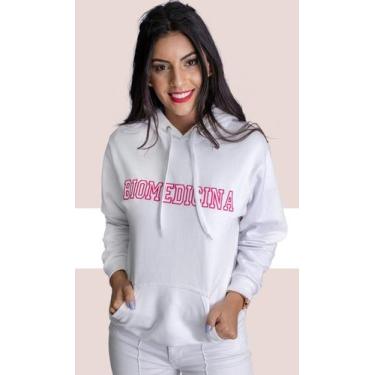 Imagem de Moletom biomedicina feminino - BIFAMA CONFECÇÕES, GG