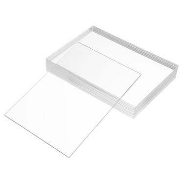 Imagem de Folha de acrílico KAITELA Clear, 5 x 7 polegadas e 3 mm de espessura, 