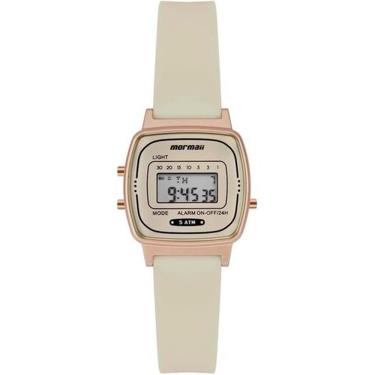 Imagem de Relógio Mormaii Feminino Analógico Bege Vintage Mo13722e-8x